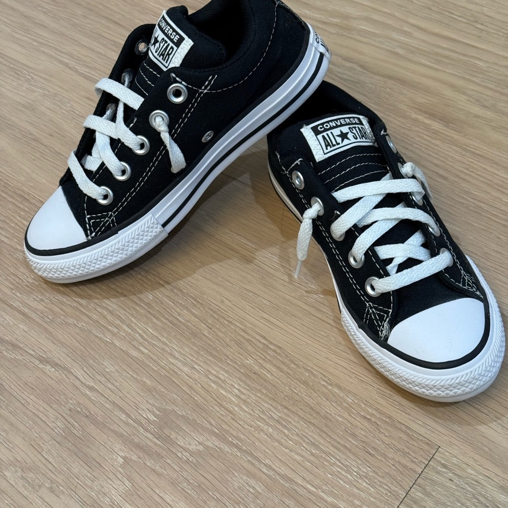 Converse Little Kid Chuck Taylor All Star Sneakers - 13 - Black slip on shoes
